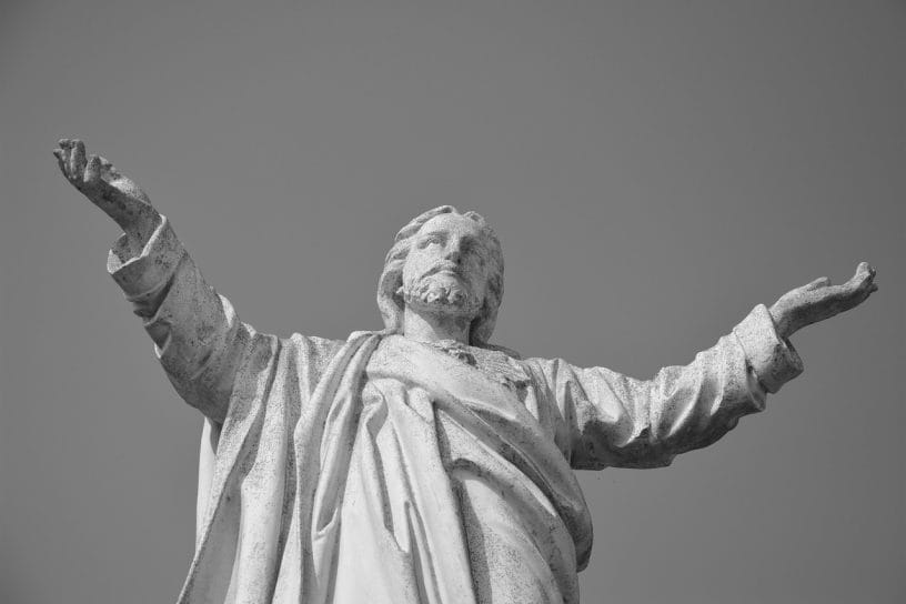 statue, jesus christ, religious figure