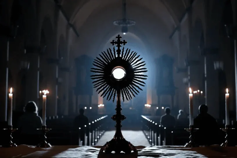 TIHO KLEČIM PRED TOBOM-KORIZMENA VEČERNJA MOLITVA