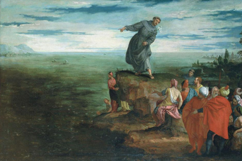 SVETI ANTUN PROPOVIJEDA RIBAMA