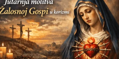Jutarnja molitva u korizmi – Žalosnoj Gospi