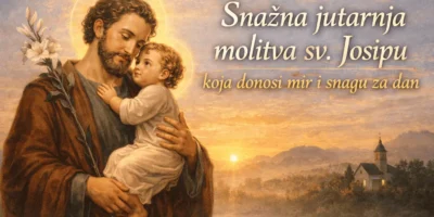Snažna jutarnja molitva sv. Josipu koja donosi mir i snagu za dan