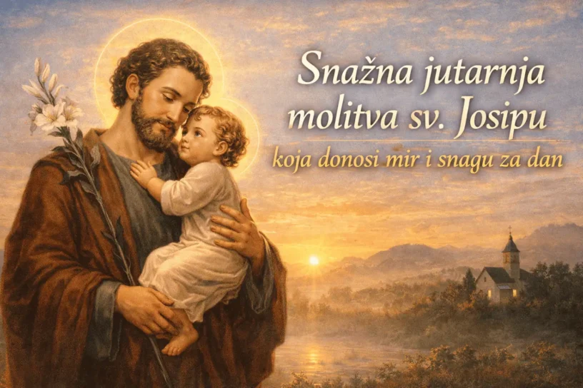 Snažna jutarnja molitva sv. Josipu koja donosi mir i snagu za dan