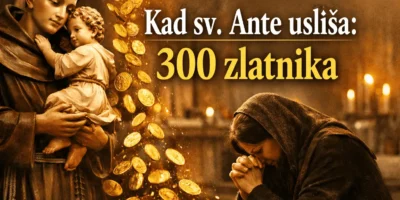 Kad sv. Ante usliša: 300 zlatnika
