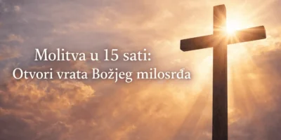 Molitva u 15 sati: Otvori vrata Božjeg milosrđa