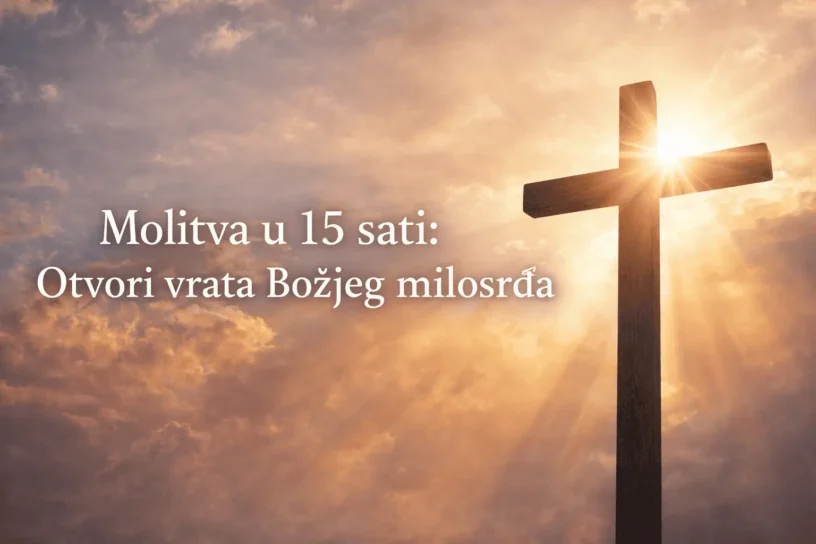 Molitva u 15 sati: Otvori vrata Božjeg milosrđa