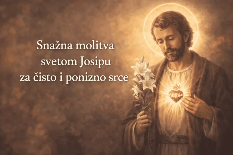 Snažna molitva svetom Josipu za čisto i ponizno srce