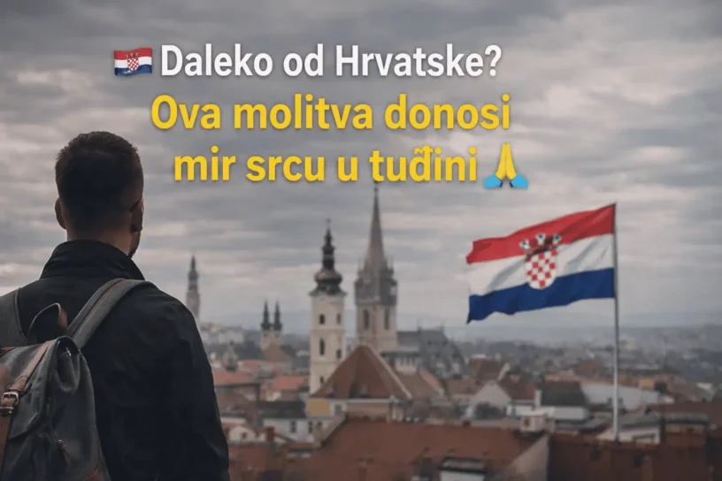 Daleko od Hrvatske? Ova molitva donosi mir srcu u tuđini 