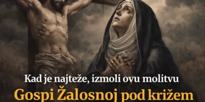 Kad je najteže, izmoli ovu molitvu Gospi Žalosnoj pod križem