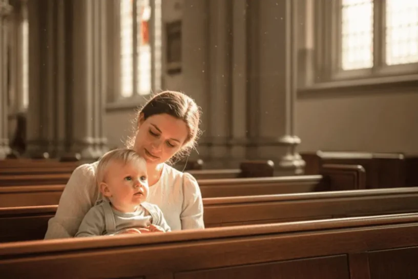 MAMA,TVOJA PRISUTNOST NA MISI JE NAJLJEPŠA MOLITVA