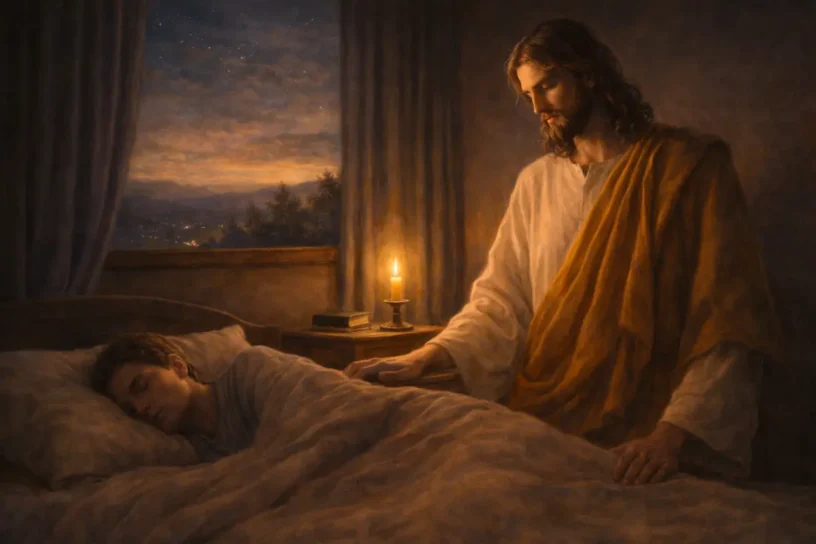 BOŽE,OSTANI SA MNOM VEČERAS-MOLITVA PRED SAN