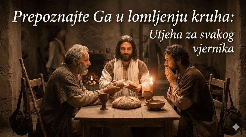 PREPOZNAJTE GA U LOMLJENJU KRUHA:UTJEHA ZA SVAKOG VJERNIKA