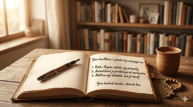 VJERA BEZ FLTERA:3 PORUKE KOJE MJENJAJU SVE
